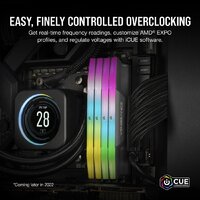 Оперативная память Corsair Vengeance RGB 2x16ГБ DDR5 5200 МГц CMH32GX5M2B5200Z40K - Превью изображения №5 — Интернет-магазин Time-Shop