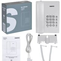 Проводной телефон Sanyo RA-S204W - Превью изображения №12 — Интернет-магазин Time-Shop