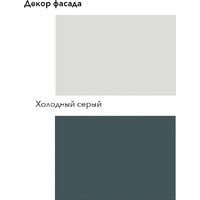 Готовая кухня Агута Альфа 1.8 (бензин/холодный серый/дуб бунратти) - Превью изображения №3 — Интернет-магазин Time-Shop
