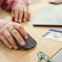 Мышь Logitech Mobi Fold (графитовый) - Превью изображения №7 — Интернет-магазин Time-Shop