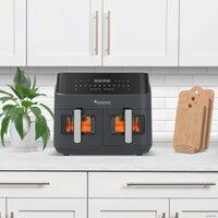 Аэрогриль (аэрофритюрница) TurboTronic TT-DAF6W (серый) - Превью изображения №3 — Интернет-магазин Time-Shop