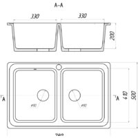 Кухонная мойка Gerhans C02 (серый) - Превью изображения №2 — Интернет-магазин Time-Shop