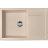 Кухонная мойка ARFEKA ZIA 76 Warm Beige - Превью изображения №2 — Интернет-магазин Time-Shop