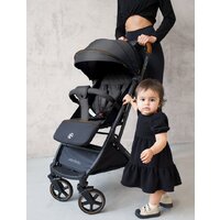 Коляска прогулочная «книга» Amarobaby Airy (черный) - Превью изображения №7 — Интернет-магазин Time-Shop