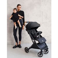 Коляска прогулочная «книга» Amarobaby Airy (черный) - Превью изображения №4 — Интернет-магазин Time-Shop