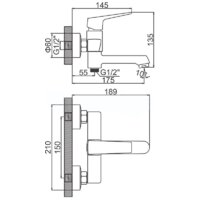 Смеситель Ledeme L3181 - Превью изображения №2 — Интернет-магазин Time-Shop