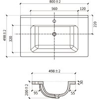 Умывальник Lauter 213080A - Превью изображения №11 — Интернет-магазин Time-Shop
