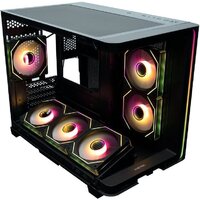 Корпус XASTRA QR600M 6ARGB C10-UC (черный) - Превью изображения №2 — Интернет-магазин Time-Shop