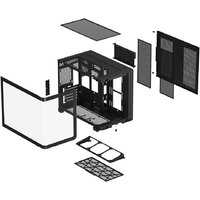 Корпус XASTRA QR600M 6ARGB C10-UC (черный) - Превью изображения №9 — Интернет-магазин Time-Shop