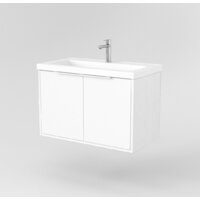  Дабер Тумба под умывальник 018 Тобага/Эридан 80 Т18.8Т.0.5Б (белый древесный/ручка белая) - Превью изображения №2 — Интернет-магазин Time-Shop