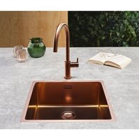 Кухонная мойка Reginox New York 40x40 (L) OKG Comfort Copper Rose R35122 - Превью изображения №3 — Интернет-магазин Time-Shop