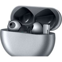 Наушники Huawei FreeBuds Pro (мерцающий серебристый, международная версия) - Превью изображения №6 — Интернет-магазин Time-Shop