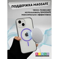 Чехол для телефона Bingo Thin Circle для APPLE iPhone 15 (фиолетовый) - Превью изображения №4 — Интернет-магазин Time-Shop