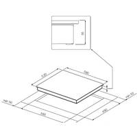 Варочная панель Graude IK 60.2 BW - Превью изображения №2 — Интернет-магазин Time-Shop