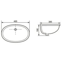 Умывальник Aquatek AQ0181-00 - Превью изображения №2 — Интернет-магазин Time-Shop