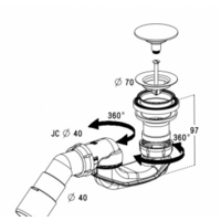 Сифон Radaway 578P - Превью изображения №2 — Интернет-магазин Time-Shop