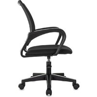 Офисное кресло Бюрократ Domfy CH X-Room (черный) - Превью изображения №4 — Интернет-магазин Time-Shop