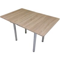 Кухонный стол СВД Юнио 80x60-120 012.Д2.Х (дуб сонома) - Превью изображения №3 — Интернет-магазин Time-Shop