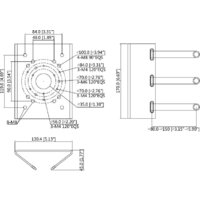 Крепление для камер видеонаблюдения Dahua DH-PFA150 - Превью изображения №6 — Интернет-магазин Time-Shop