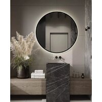 EMZE 90 LED.UV.90.90.CHE.MOTION (черный с УФ-окантовкой и подсветкой)