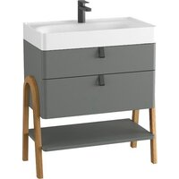 Lauter Тумба под умывальник Estel 70 (серо-зеленый п/мат)