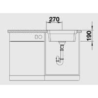 Кухонная мойка Blanco Etagon 500-IF/A [521748] - Превью изображения №4 — Интернет-магазин Time-Shop