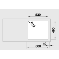 Кухонная мойка Blanco Etagon 500-IF/A [521748] - Превью изображения №3 — Интернет-магазин Time-Shop