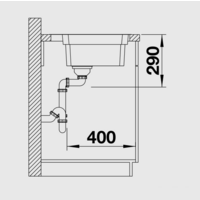 Кухонная мойка Blanco Etagon 500-IF/A [521748] - Превью изображения №5 — Интернет-магазин Time-Shop