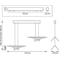 Припотолочная люстра Lightstar Varese 731323 - Превью изображения №6 — Интернет-магазин Time-Shop