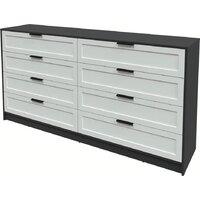 Комод Интерлиния Концепт Тренд КТ-К197 (антрацит/грей) - Превью изображения №2 — Интернет-магазин Time-Shop