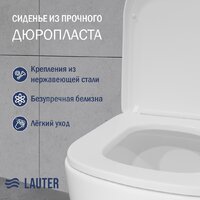 Унитаз напольный Lauter Vortex 2110012VF - Превью изображения №2 — Интернет-магазин Time-Shop