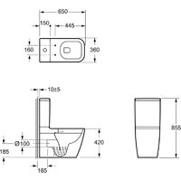 Унитаз напольный Lauter Vortex 2110012VF - Превью изображения №26 — Интернет-магазин Time-Shop