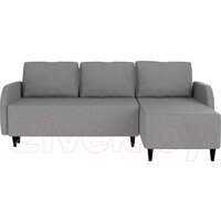 Угловой диван Mio Tesoro Velke SB3CHL (Malmo 90 Grey) - Превью изображения №2 — Интернет-магазин Time-Shop