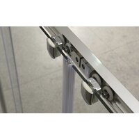 Душевая дверь BelBagno Unique-BF-2-150/180-P-Cr (матовое стекло) - Превью изображения №3 — Интернет-магазин Time-Shop