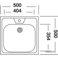 Кухонная мойка Kromevye ЕС 207 D - Превью изображения №2 — Интернет-магазин Time-Shop