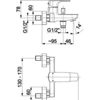 Смеситель Armatura Mokait 5534-010-81 - Превью изображения №2 — Интернет-магазин Time-Shop