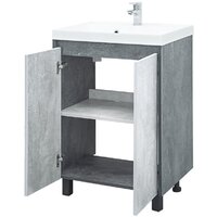  Doratiz Тумба под умывальник Крит 60 9908.128 (серый) - Превью изображения №5 — Интернет-магазин Time-Shop