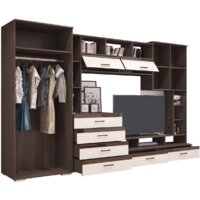 Стенка Горизонт Коста (венге-прованс) - Превью изображения №3 — Интернет-магазин Time-Shop