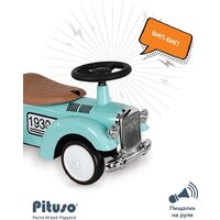 Каталка Pituso Ретро 665-Green (бирюзовый) - Превью изображения №5 — Интернет-магазин Time-Shop