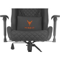 Игровое (геймерское) кресло Knight Outrider (черный) - Превью изображения №7 — Интернет-магазин Time-Shop