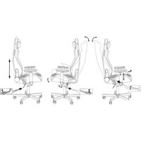 Игровое (геймерское) кресло Knight Outrider (черный) - Превью изображения №30 — Интернет-магазин Time-Shop