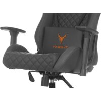 Игровое (геймерское) кресло Knight Outrider (черный) - Превью изображения №10 — Интернет-магазин Time-Shop