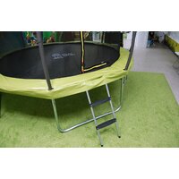 Батут Atlas Sport 252 см - 8ft Master (с лестницей, зеленый) - Превью изображения №4 — Интернет-магазин Time-Shop