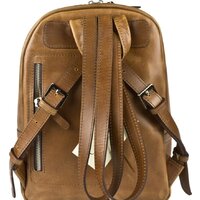 Городской рюкзак Carlo Gattini Classico Anzolla 3040-03 (коньяк) - Превью изображения №3 — Интернет-магазин Time-Shop