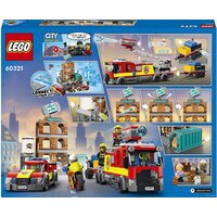 Конструктор LEGO City 60321 Пожарная команда - Превью изображения №38 — Интернет-магазин Time-Shop