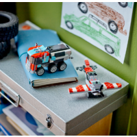 Конструктор LEGO Creator 31146 Грузовик-платформа с вертолетом 3в1 - Превью изображения №10 — Интернет-магазин Time-Shop