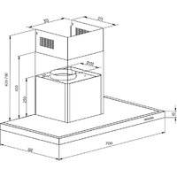 Кухонная вытяжка Schtoff AMG TD 700 Black (черный) - Превью изображения №2 — Интернет-магазин Time-Shop