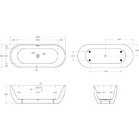 Ванна BelBagno BB417-1900-800 - Превью изображения №5 — Интернет-магазин Time-Shop