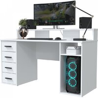 Стол Интерлиния Skill-08 (белый/белый) - Превью изображения №4 — Интернет-магазин Time-Shop