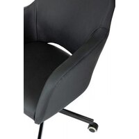 Офисное кресло Бюрократ CH-380M (черный экокожа) - Превью изображения №6 — Интернет-магазин Time-Shop